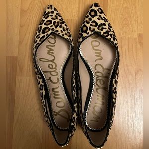 Sam Edelman Leopard Print Flats